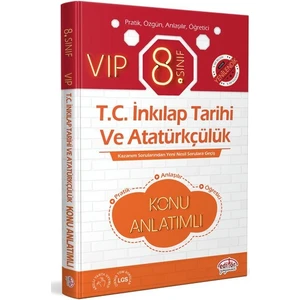 Editör Yayınları 8. Sınıf Vıp T.C. Inkılap Tarihi ve Atatürkçülük Konu Anlatımı
