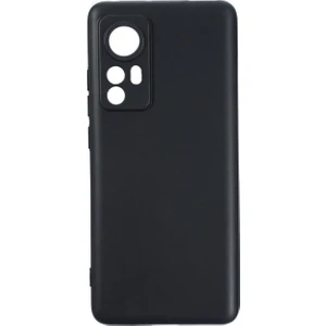 Xiaomi 12 Pro Elektrocase Serisi Silikon Kılıf - Siyah