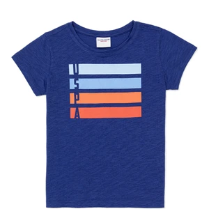 U.S. Polo Assn. Kız Çocuk Mavi Basic T-Shirt 50253146-VR212