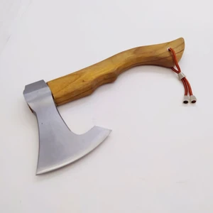 El Yapımı - Kamp Baltası - Viking Baltası Ceviz Saplı