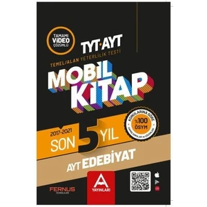 A Yayınları AYT Mobil Kitap Son 5 Yıl Edebiyat (Ciltli)