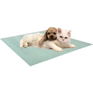 2'li Paket 5 Katlı Kapitoneli, Yıkanabilir, Sıvı Geçirmez Köpek Çiş Pedi 85 x 90 cm