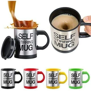 Self Stirring Mug Karıştırıcı Özellikli Mikser Kupa Bardak