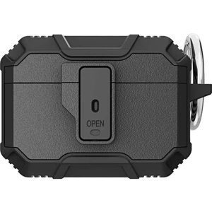 Nezih Case Apple Airpods Pro Uyumlu Shockproof Carbon Design Protective Anti-Knock Cover