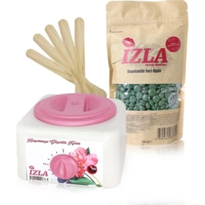 Sir Ağda Makinesi + Azulen Soyulabilen Boncuk Ağda + Spatula Seti