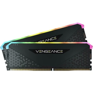 Vengeance RS RGB 16GB (2x 8GB) 3200 MHz DDR4 CL16 Dual Kit Ram - Siyah CMG16GX4M2E3200C16