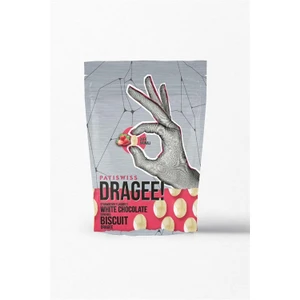 Çilek Aromalı Beyaz Çikolatalı Bisküvi Draje 120 G