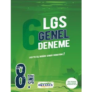 Okyanus Yayınları 8. Sınıf 6 Genel Deneme