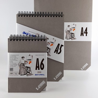 Lems Experto A4 200 Gr. 80 Sy Sert Kapak Sketchbook Eskiz Fiyatı