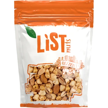 List Nuts Kavrulmuş Lüks Karışık Kuruyemiş 1