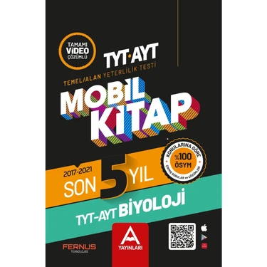 A Yayınları TYT – AYT Mobil Kitap Son 5 Yıl