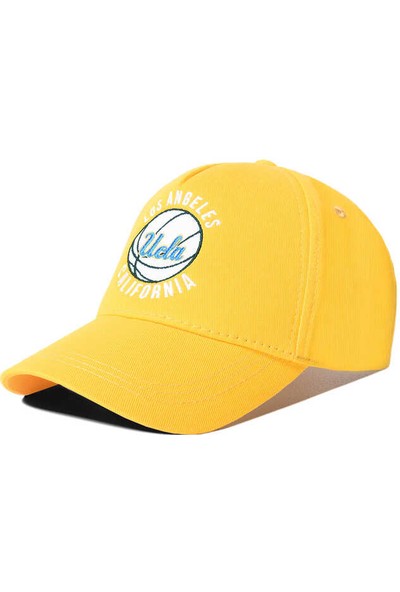 JAMUL Sarı Baseball Cap Nakışlı Şapka