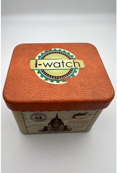 I-Watch Beyaz Mor 1. Kalite Şık Spor Kadın Kol Saati (24 Ay Garantili) HDS52
