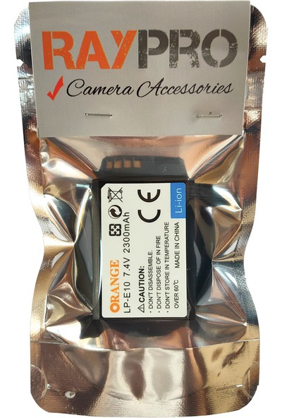 Raypro Canon Eos 1100D 1200D 1300D 2000D 4000D Için LP-E10 Batarya Pil