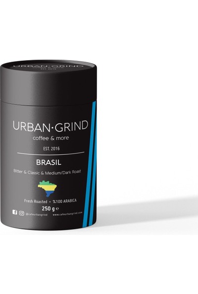 Urban Grind Brasil Blend Filtre Kahve 250 gr