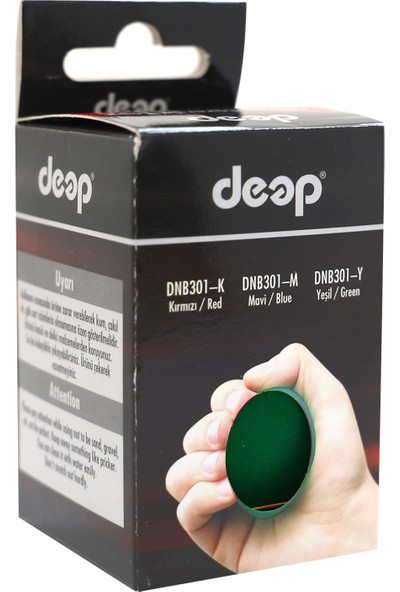 Deep Silikon Egzersiz Topu Yeşil(Yumuşak)