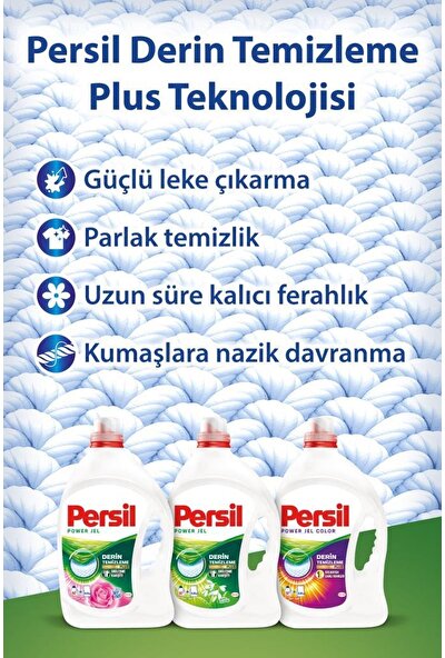 Persil Sıvı Çamaşır Deterjanı 2 x 4290ml (132 Yıkama) Color