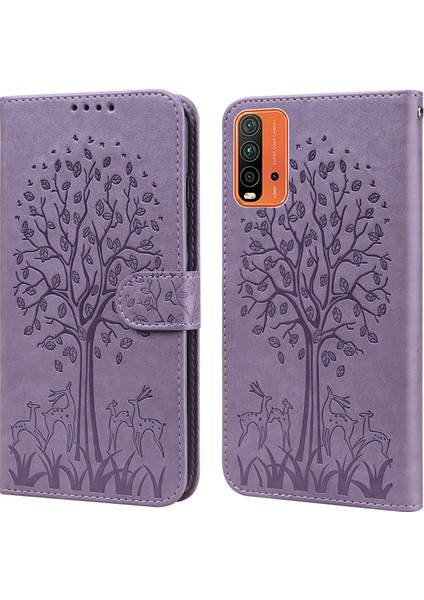 Xiaomi Redmi 9t / 9 Power Mor Için Deri Kılıf (Yurt Dışından) fırsatları