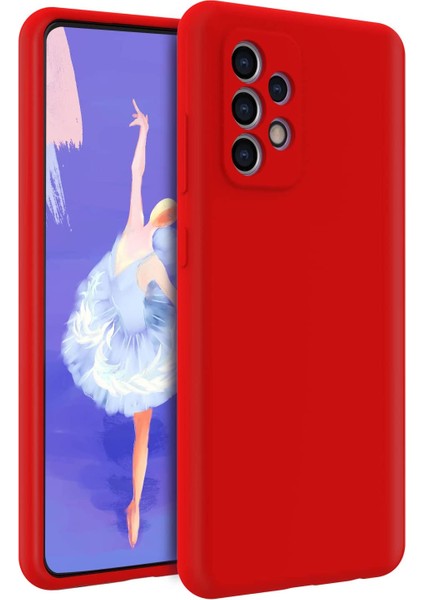 Samsung Galaxy A33 5g Kılıf Lansman Içi Kadife Silikon Kılıf Kapak