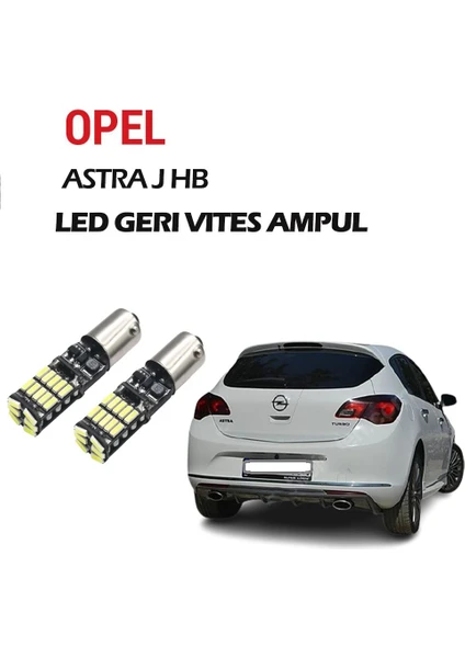 Opel Astra J Hb LED Geri Vites Ampül H21W Beyaz (Canbus)