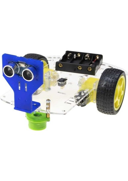 REX Discovery Serisi Arduino Uyumlu Araba Kiti - Bluetooth Robot Araç - 2WD