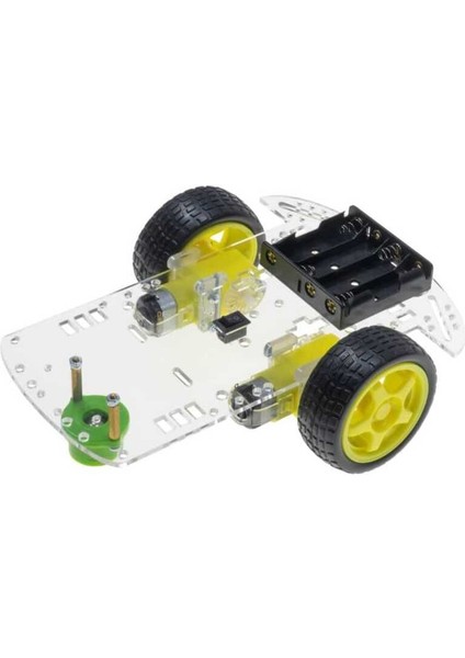 REX Discovery Serisi Arduino Uyumlu Araba Kiti - Bluetooth Robot Araç - 2WD