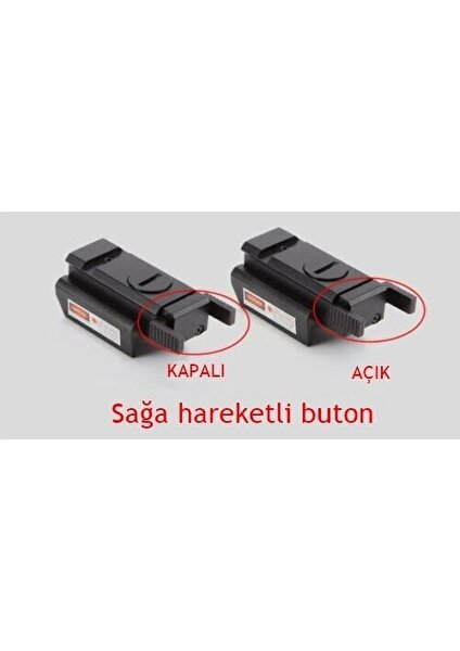 Tabanca & Tufek Lazeri Taktikal Red Laser Sıght