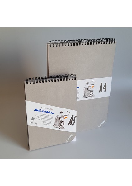 Experto A4,a5 200 Gr. 80 Sy Sert Kapak Sketchbook Eskiz Defteri Sketch Book