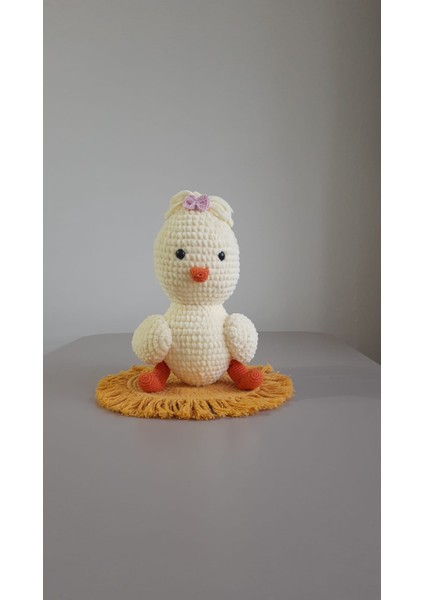 Ponçik Civciv Organik Amigurumi Oyuncak