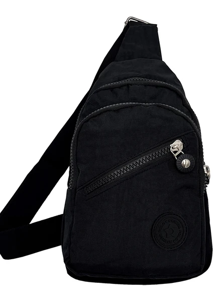 Unisex Kipling Krinkıl Üç Bölmeli Çapraz Askılı Omuz ve Bel Çantası