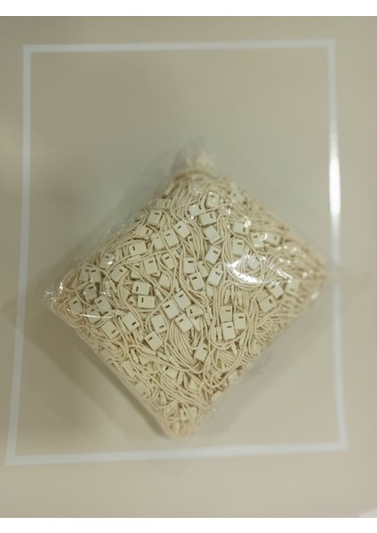 1000 Adet Krem Rengi Kilitli Ip