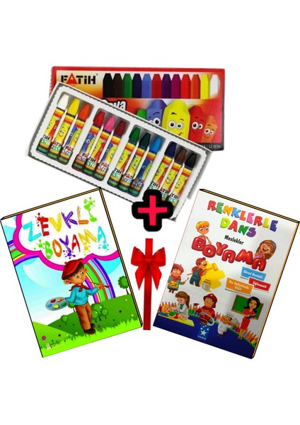 12 Renk Pastel Boya Fatih