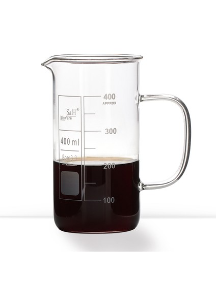 400 ml Kulplu Beher (Uzun Form)