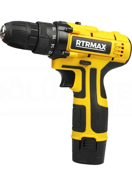 Rtrmax RTM332 Şarjlı Matkap 12V/1.3AH