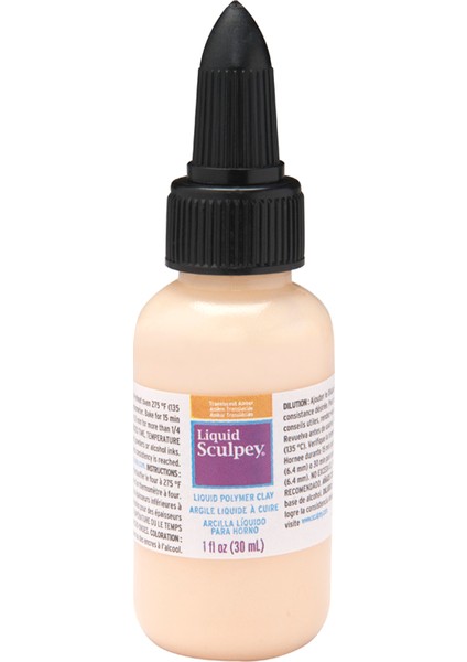 Liquid Sıvı Polimer Kil 30 Ml. Transparan Kehribar