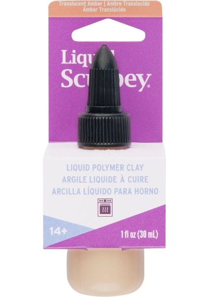 Liquid Sıvı Polimer Kil 30 Ml. Transparan Kehribar