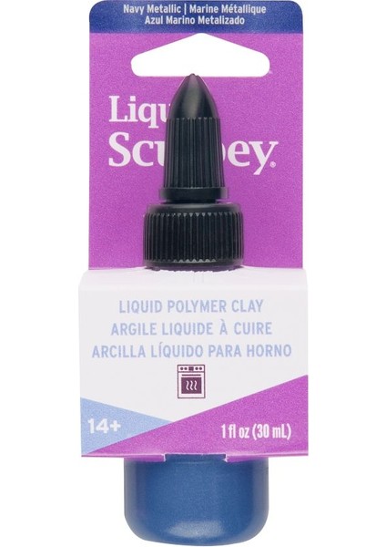 Liquid Sıvı Polimer Kil 30 Ml. Metalik Navy Blue