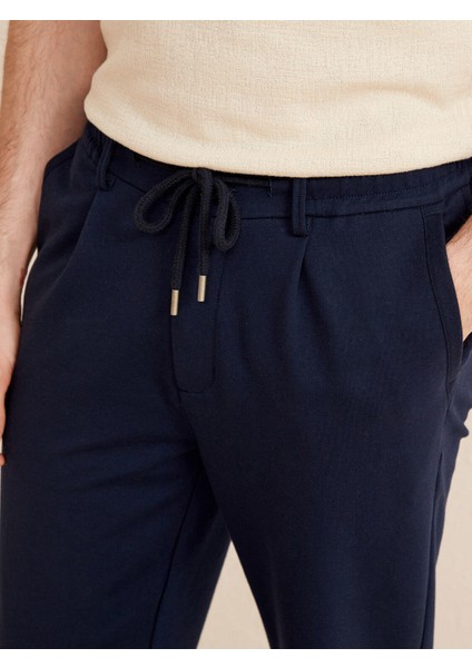 Pamuklu Slim Fit Sweat Pantolon