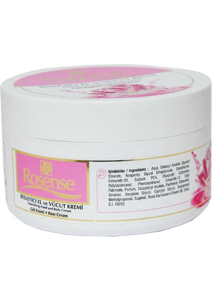 Gül Kremi 250 Ml