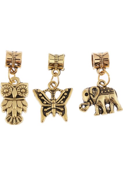 3x 40 Adet Karışık Alaşım Charms Boncuk Dıy Küpe Takı Bulguları Için Gevşek Sacper (Yurt Dışından) modelleri