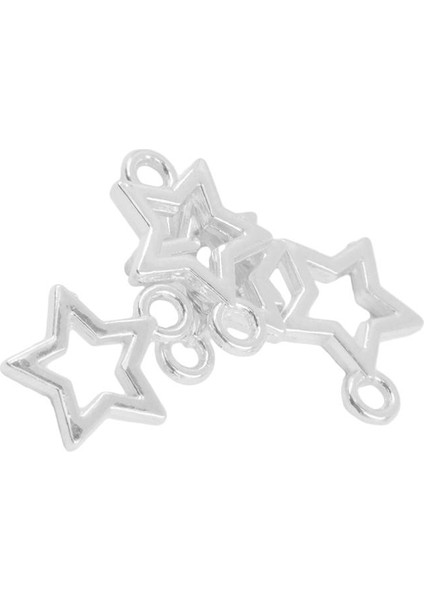 2x 100 Parça Retro Yıldız Noel Charm Kolye Noel Asılı Takı Küpe Boncuk (Yurt Dışından) fırsatları