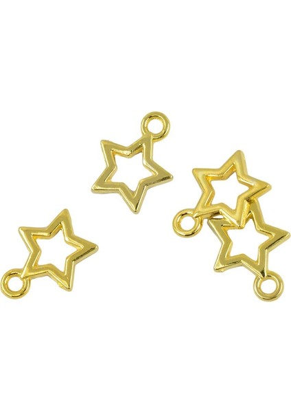 2x 100 Parça Retro Yıldız Noel Charm Kolye Noel Asılı Takı Küpe Boncuk (Yurt Dışından) indirimleri