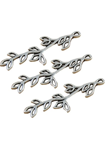 2x 20 Parça Tibet Gümüş Çalı Şube Yaprak Charms Kolye (Yurt Dışından) indirimleri