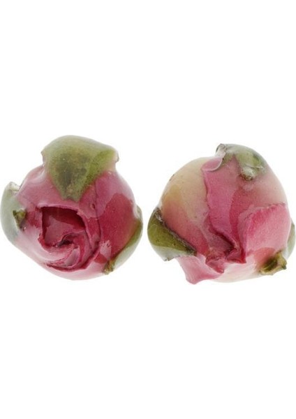 2x 2 Adet Reçine Takı Moda Çiçek Tomurcuk Için Gerçek Çiçekler Charms (Yurt Dışından)