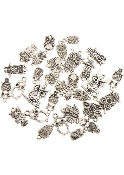 2x 30 Adet Gece Owls Dıy Charms Fit Kolye Kolye Takı Yapımı (Yurt Dışından) fiyatları