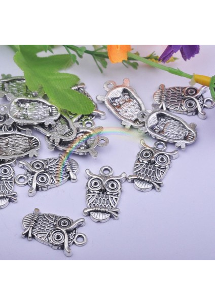 2x 30 Adet Gece Owls Dıy Charms Fit Kolye Kolye Takı Yapımı (Yurt Dışından) modelleri