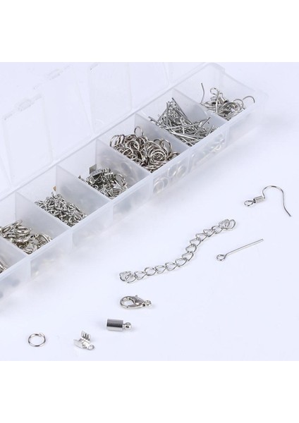 Takı Yapma Kiti Küpe Kolyesi Için Dıy Sonuçları Teslimat Gümüş+Takı Yapma Kiti Küpe Kolye Bilezik Golde Için Dıy Sonuçları Teslimat (Yurt Dışından) fırsatları