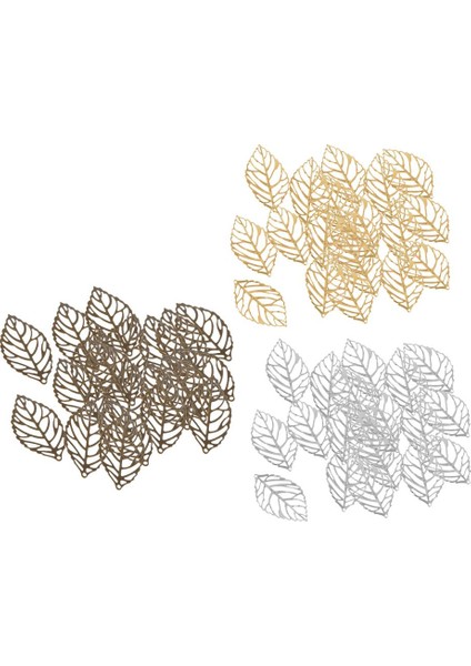 3x 30 Parça Küpe Damla Damlar Için Demlik Yaprak Şekli Kefalet Charms Dıy El Sanatları Aksesuar Takı Yapımı Bulguları El Sanatları Süsler Metal (Yurt Dışından) modelleri