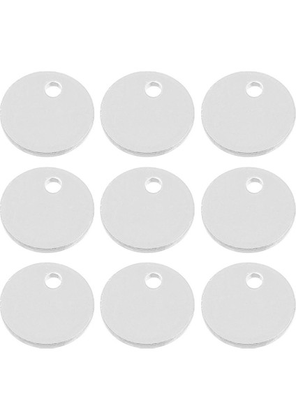 3x 20 Adet Kaplama Sikke Yuvarlak Damgalama Boş Tag Metal Takı Yapımı Şerit (Yurt Dışından) fırsatları