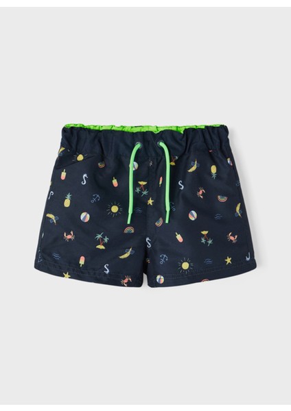Şort Mayo, 7 Yaş, Lacivert
